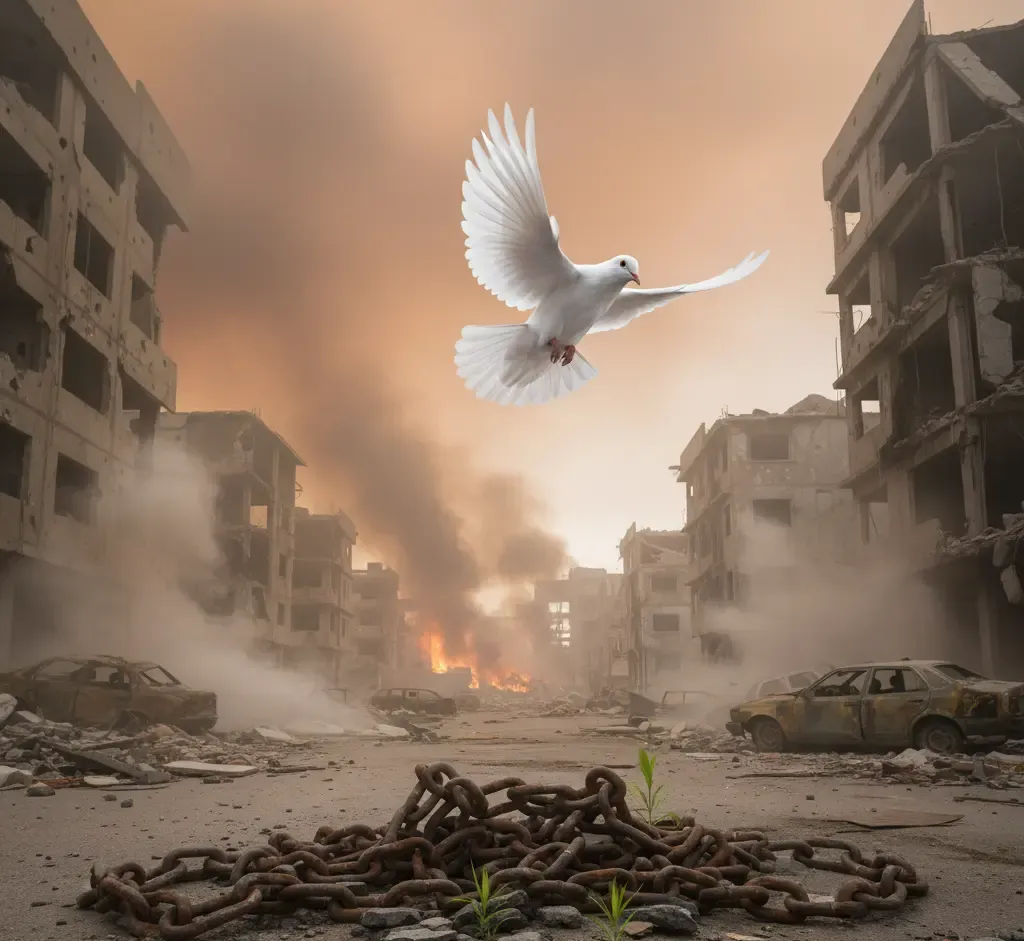 صورة الغلاف لـ بناء السلام وتجاوز الأوهام