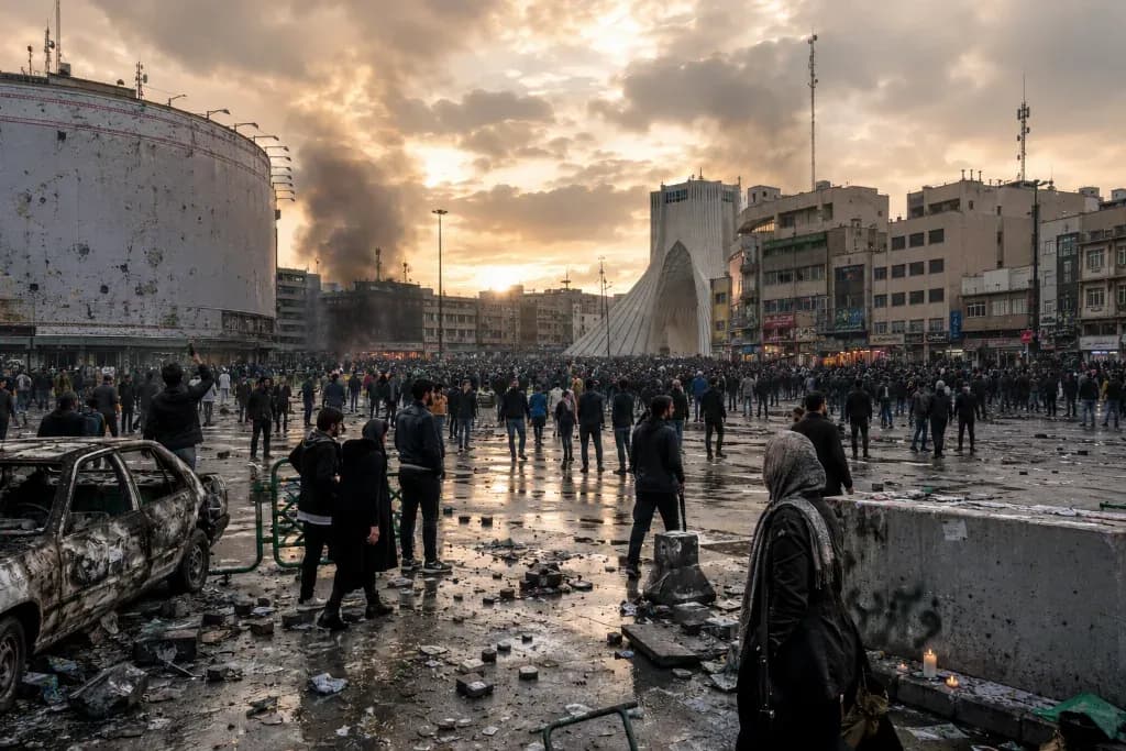 صورة الغلاف لـ تشييع "المرشد" أم تشييع المشروع؟